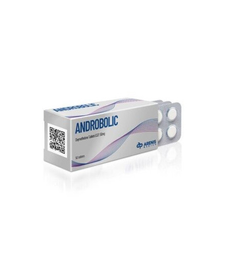 Androbolic (oxymetholone) 50mg/comp. 
50 comps./box