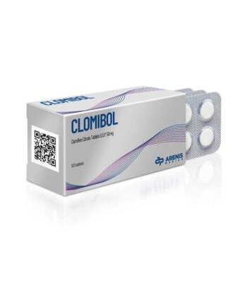 Clomibol (Clomifen Citrate Tablets U.S.P.) 50mg/comp. 
50 comps./box