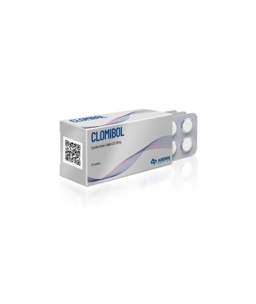 Clomibol (Clomifen Citrate Tablets U.S.P.) 50mg/comp. 
50 comps./box