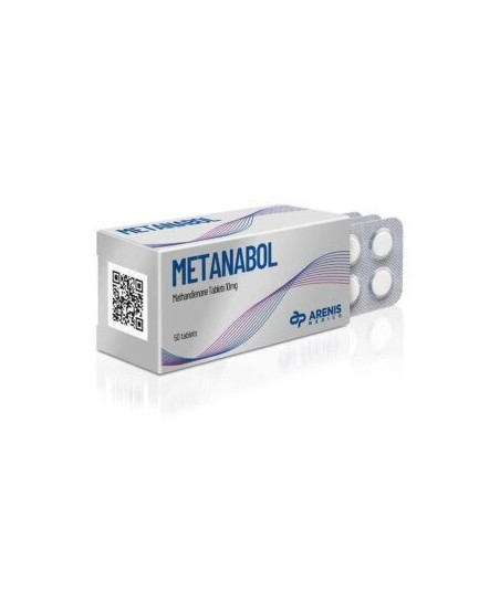 Methanabol (methandienone) 10mg/comp. 
50 comps./box