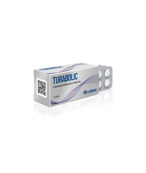 Turabolic(4-chlordehydromethyltestosterone) 10mg/comp.
50 comps./box